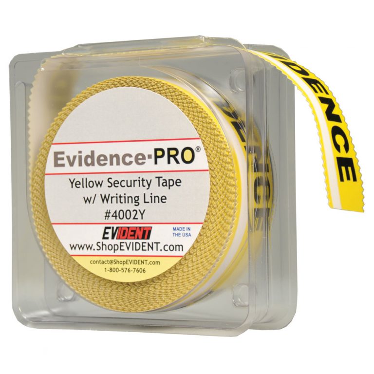 EvidencePRO Yellow Security Tape WsciTechnology